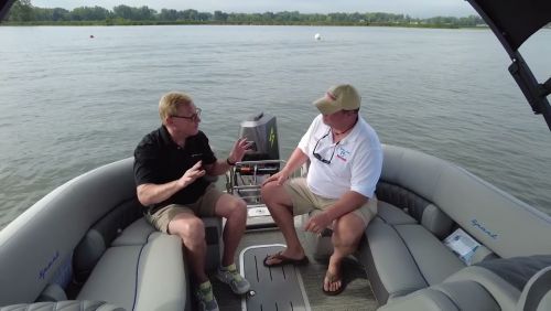 Bennington Electrified Pontoon Boat with Forza X1 Video