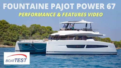 Fountaine Pajot Power 67 Test Video (2023) Video