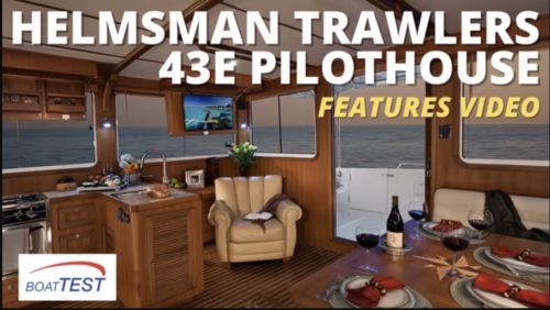 Helmsman Trawlers 43E Pilothouse Features Video 2022 Video