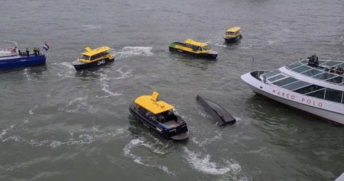 Rotterdam Boat Crash & Rescue Video