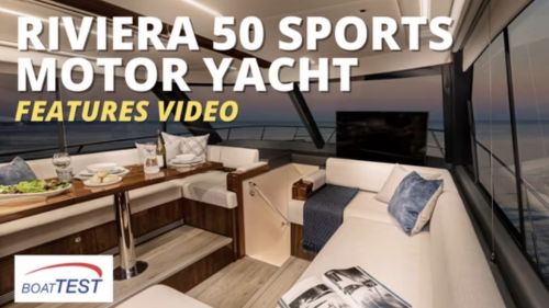 Riviera 50 Sports Motor Yacht Features Video 2022 Video