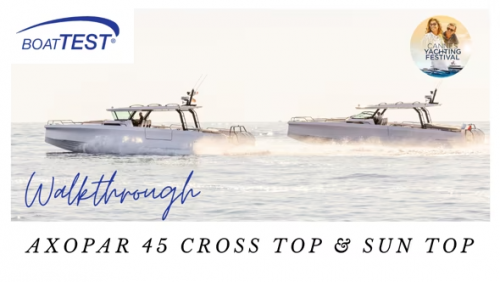 Axopar 45 Cross Top & Sun Top - Cannes (2023) Video