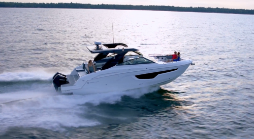 Cruisers Yachts 34 GLS (2022) - Test Video Video